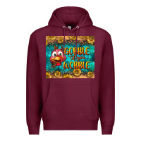 Burgundy gooble til you wobble tumbler Premium Hoodie - BundleAndBundleShop