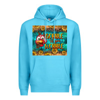 Ocean Blue gooble til you wobble tumbler Premium Hoodie - BundleAndBundleShop