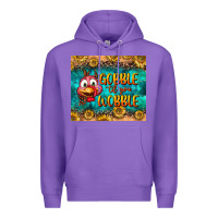 Purple gooble til you wobble tumbler Premium Hoodie - BundleAndBundleShop