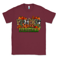Burgundy pumpkin spice everything fall Classic Tee - NancyCooperArtShop