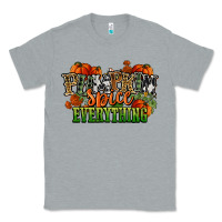Heather Grey pumpkin spice everything fall Classic Tee - NancyCooperArtShop
