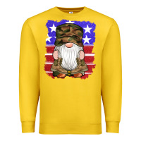 Lemon military gnomes boots american flag Premium Sweatshirt - Artiststas