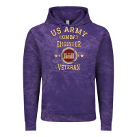 Cloud Purple US Army Combat Engineer Combat Engineer Veteran Gift Vintage Hoodie - minhPixels