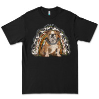 Black english bulldog rainbow Premium Tee - BarkalooDesign