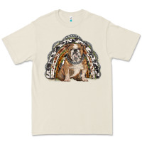 Bone english bulldog rainbow Premium Tee - BarkalooDesign