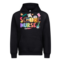 Black school nurse Urban Hoodie - AdoDesignShop