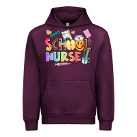 Mauve Wine school nurse Urban Hoodie - AdoDesignShop