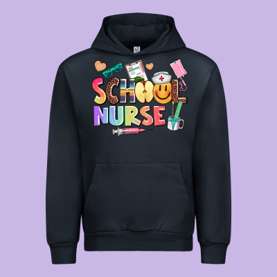 School Nurse Urban Hoodie Designed By Adodesignshop