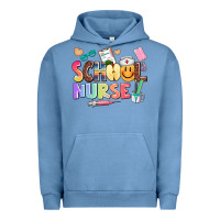 Pigment Pebble Blue school nurse Urban Hoodie - AdoDesignShop