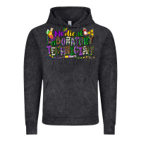 Vintage Black medical laboratory technician mardi gras Vintage Hoodie - CowGirlArtShop