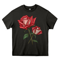 Asphalt Love Rose Heavy Core Tee - LillyAllenDesigns
