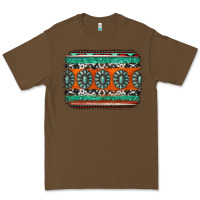 Cacao turquoise western background Premium Tee - Jasminsmagicworld