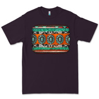 Plum turquoise western background Premium Tee - Jasminsmagicworld