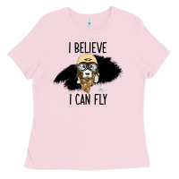 Bubblegum Pink I Beleive I Can Fly, Dog, Ladies Tee - Bettercallsaul