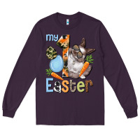 Plum My first Easter Boy Easter Day Long Sleeve Tee - HowdyJamesFarm