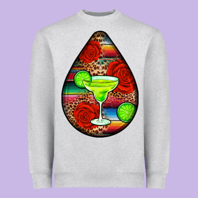 Mexican Teardrop  4 Heavyweight Sweatshirt Designed By Bundleandbundleshop