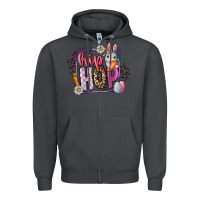 Smoke hip hop Zipper Hoodie - CowhideDigitalArt