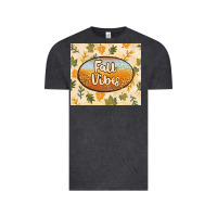 Vintage Black retro fall vibes Vintage Tee - TumblerDesignByShophia