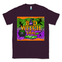 Plum bad witch vibes Classic Tee - NancyCooperArtShop