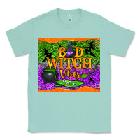 Seafoam bad witch vibes Classic Tee - NancyCooperArtShop
