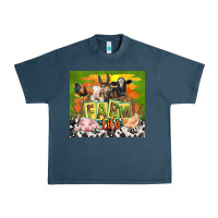 Midnight Navy farm life with animals Urban Heavy Tee - TumblerDesignByShophia