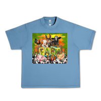 Pebble Blue farm life with animals Urban Heavy Tee - TumblerDesignByShophia
