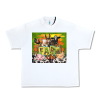 White farm life with animals Urban Heavy Tee - TumblerDesignByShophia