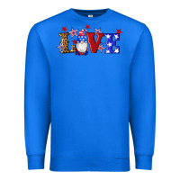 True Royal american flag gnomes love Premium Sweatshirt - Artiststas