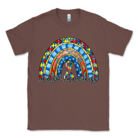 Chestnut autism awareness rainbow Classic Tee - RacoonDesign