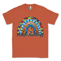 Copper autism awareness rainbow Classic Tee - RacoonDesign