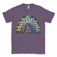 Lavender autism awareness rainbow Classic Tee - RacoonDesign