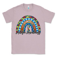 Lilac autism awareness rainbow Classic Tee - RacoonDesign