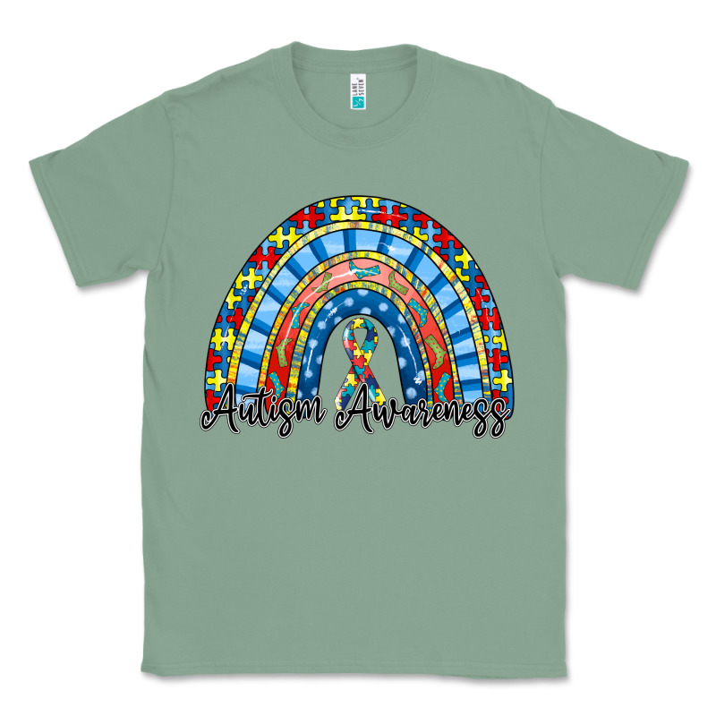 Autism Awareness Rainbow Classic Tee by RacoonDesign | Teevron