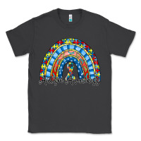 Smoke autism awareness rainbow Classic Tee - RacoonDesign