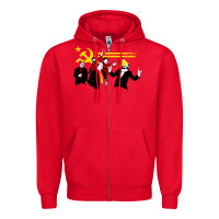 Red the communist party Zipper Hoodie - minhPixels