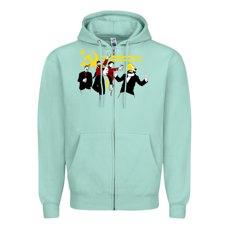 The Communist Party Zipper Hoodie by minhPixels | Teevron