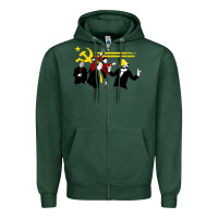 Sports Green the communist party Zipper Hoodie - minhPixels
