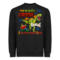 Black ready to crush kindergarten Heavyweight Sweatshirt - BundleAndBundleShop