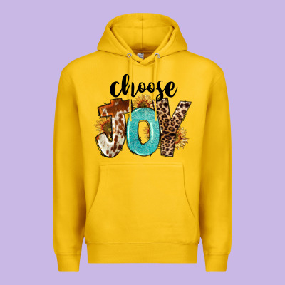 Choose Joy Premium Hoodie Designed By Fadigitalartstudio