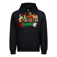 Black spanish teacher Urban Hoodie - AdoDesignShop