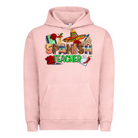 Pigment Salmon spanish teacher Urban Hoodie - AdoDesignShop