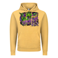 Vintage Mustard mardi saurus rex Vintage Hoodie - CowGirlArtShop