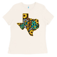 Bone Western Texas Map Ladies Tee - Bettercallsaul