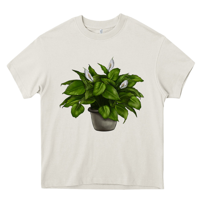Peace Lily Heavy Core Tee by LillyAllenDesigns | Teevron