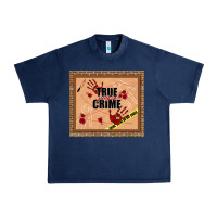 Navy true junkie crime Urban Heavy Tee - TumblerDesignByShophia