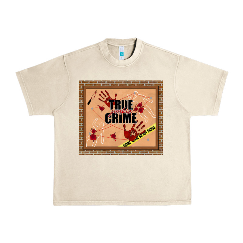 True Junkie Crime Urban Heavy Tee by TumblerDesignByShophia | Teevron