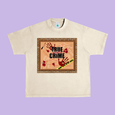 True Junkie Crime Urban Heavy Tee Designed By Tumblerdesignbyshophia