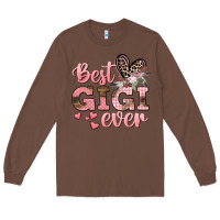 Chestnut Best gigi ever Mother's Day Long Sleeve Tee - CowGirlArtShop