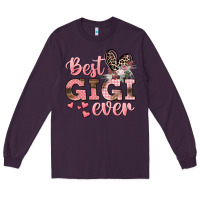 Plum Best gigi ever Mother's Day Long Sleeve Tee - CowGirlArtShop