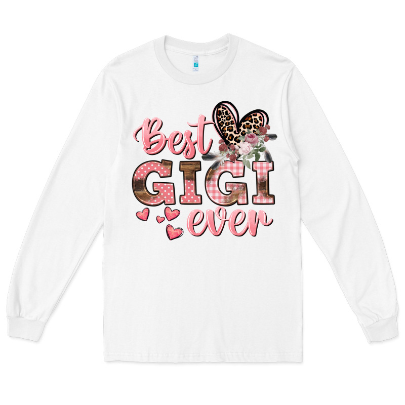 Best Gigi Ever Mother's Day Long Sleeve Tee by CowGirlArtShop | Teevron